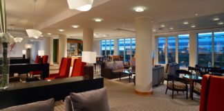 Exklusive Club-Lounge im Sheraton Frankfurt Airport Hotel