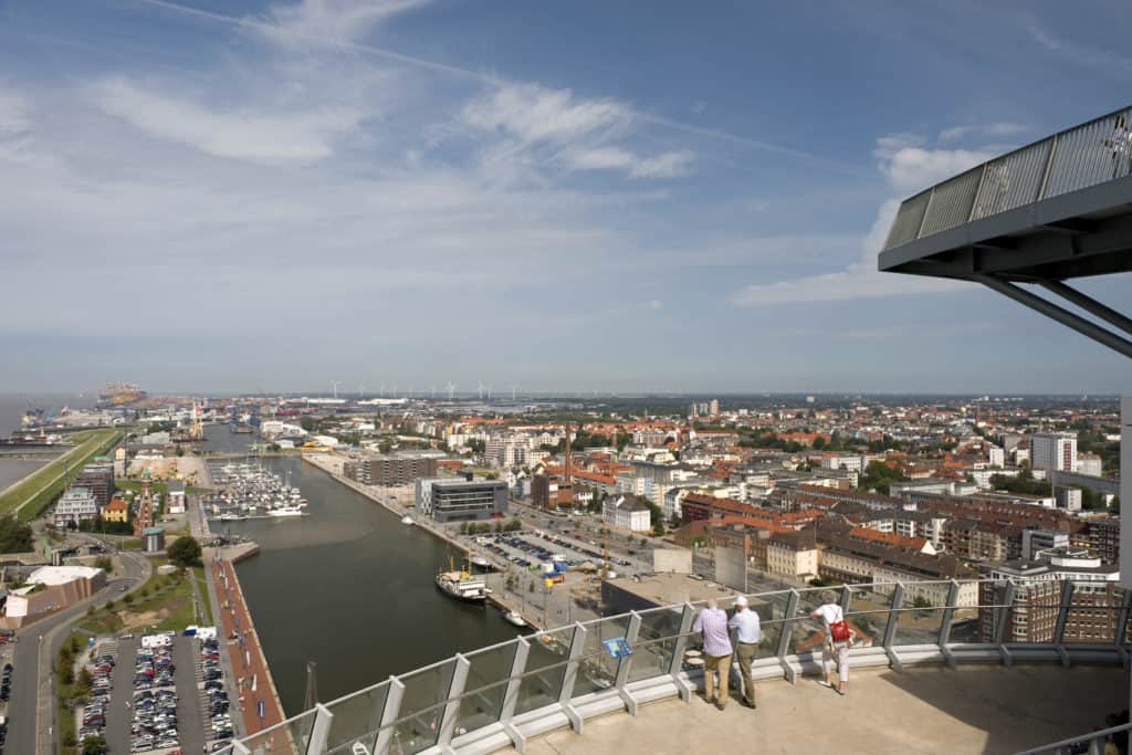 Aussichtsplattform Sail City Bremerhaven