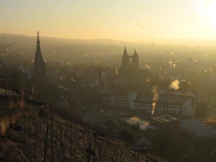 In Baden und Württemberg geht es beim Weinbau hoch hinaus