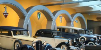 August Horch Museum Zwickau - Blick in Haupthalle