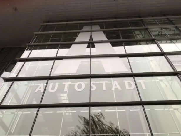Eingang Autostadt Wolfsburg