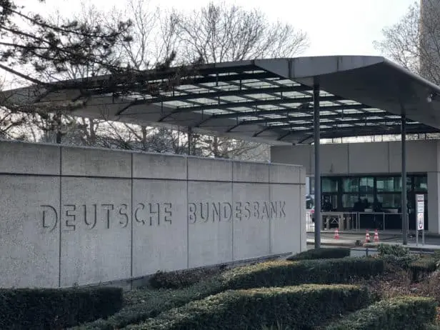 Außenansicht Gebäude der Deutschen Bundesbank