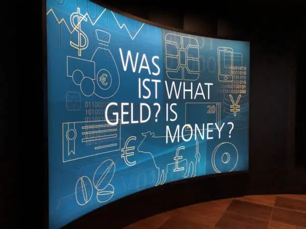 Audiotafel Geldmuseum Frankfurt