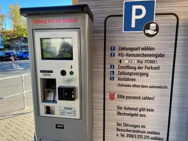 rappboldetalsperre parkautomat