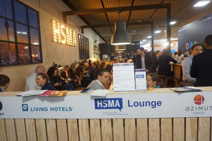 Seit über zehn Jahren für die Hotelbranche: HSMA Lounge auf der ITB