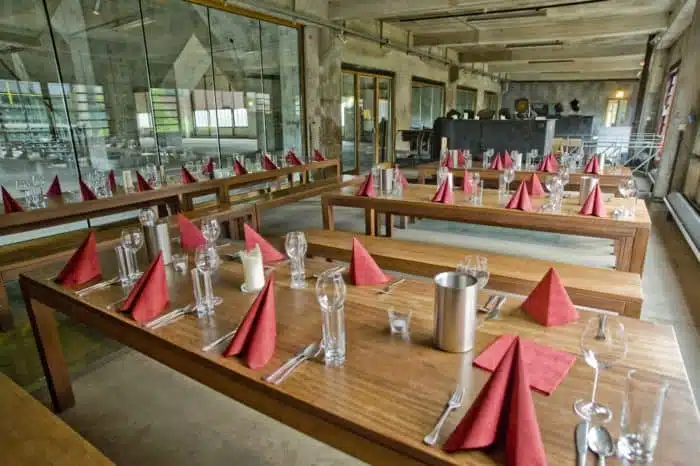 Gastronomie auf Zollverein: “die kokerei” – café & restaurant