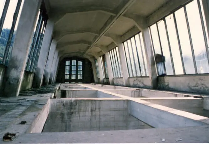 Dachkonstruktion Produktionshalle Schickert (1988)