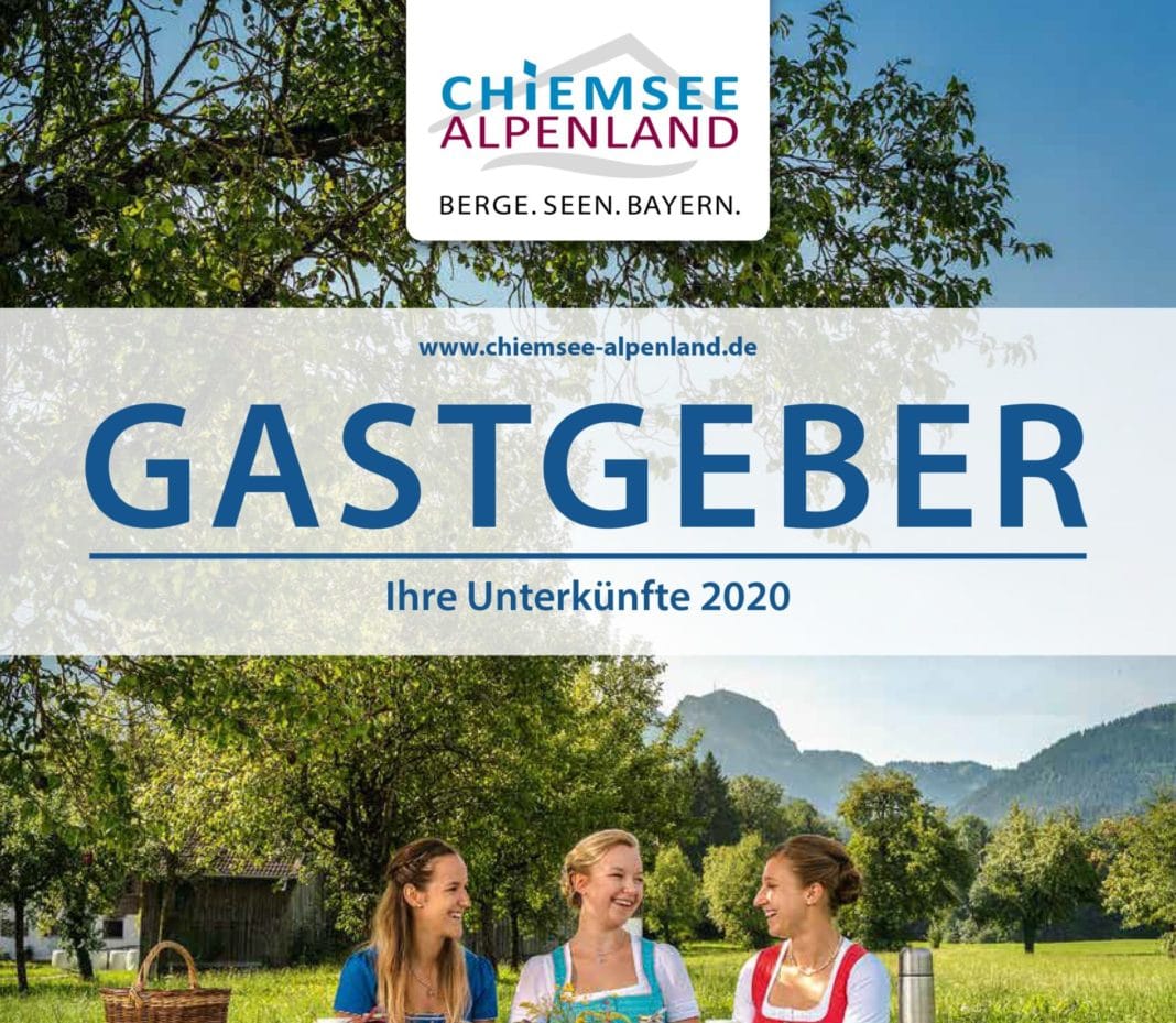Neues Chiemsee-Alpenland-Gastgeberverzeichnis 2020 erschienen