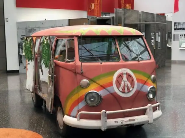 Hippi VW-Bus im Haus der Geschichte