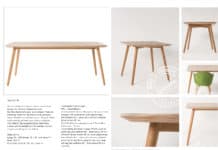 Ein Tisch für alle Fälle: Moderner Massivholztisch für die Gastronomie