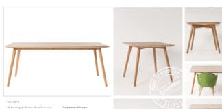 Ein Tisch für alle Fälle: Moderner Massivholztisch für die Gastronomie