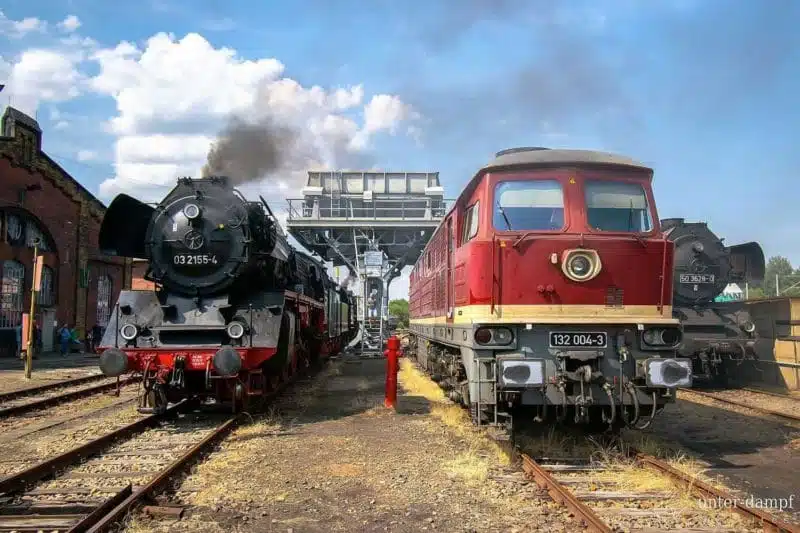 Industriegeschichte aus mehreren Generationen: Eisenbahnmuseum Chemnitz