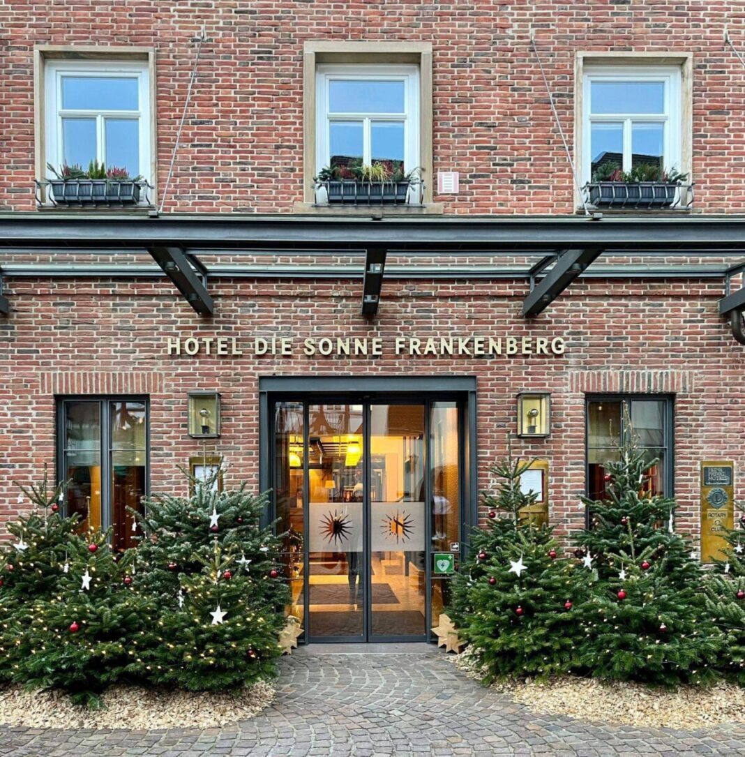 Außenansicht Hotel Zur Sonne in Frankenberg