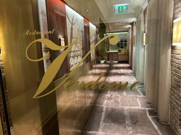 Entree Sternerestaurant Vendôme im Grandhotel Schloss Bensberg