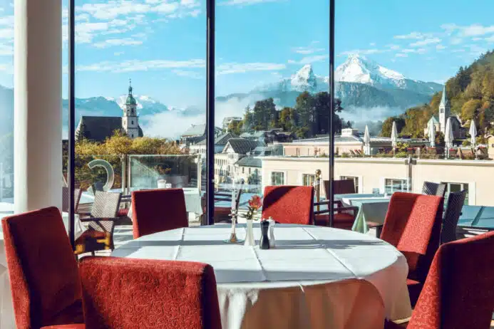 hotel das edelweiss berchtesgaden panorama restaurant dengler matthias 