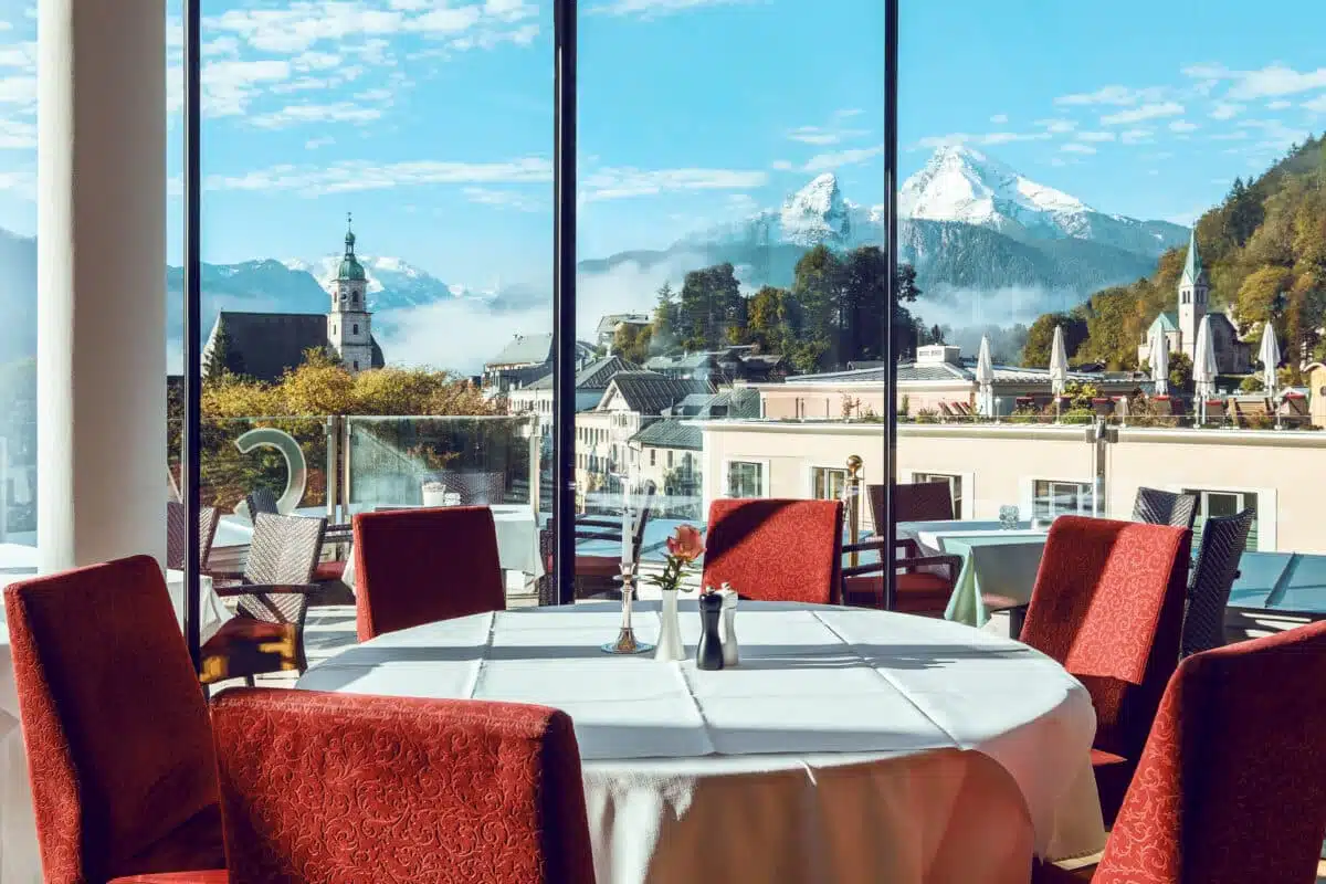 hotel das edelweiss berchtesgaden panorama restaurant dengler matthias 1