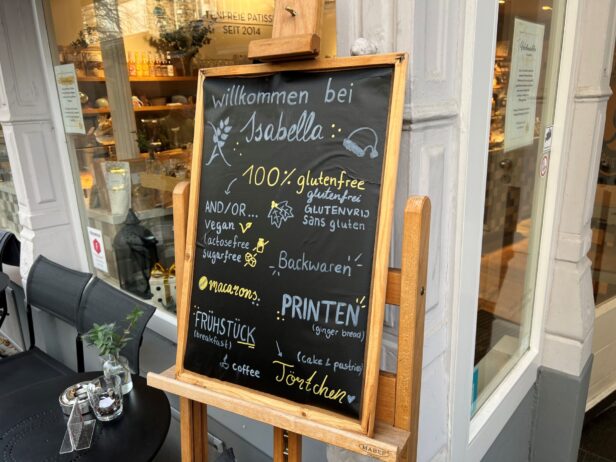 Isabella, das glutenfrie Café in Aachen
