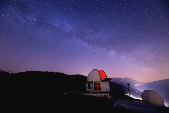 Sternwarte mit Milchstraße
Im Eggental hat man klare Sicht auf die Milchstraße und den nächtlichen Sternenhimmel.
Foto: Eggental Tourismus, Stephanie Wolters