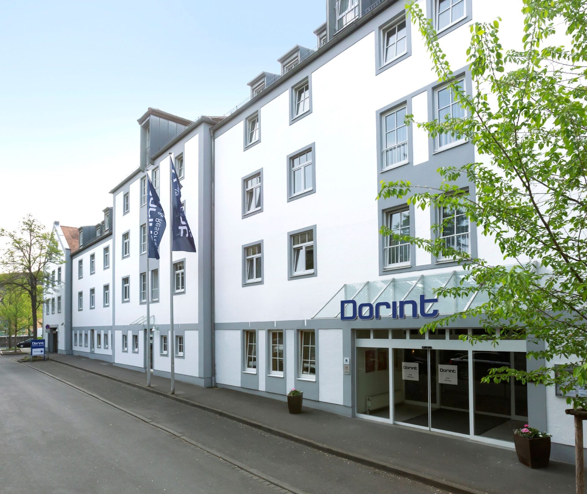Dorint Hotel Würzburg – das Hotel von außen Foto: Dorint GmbH)